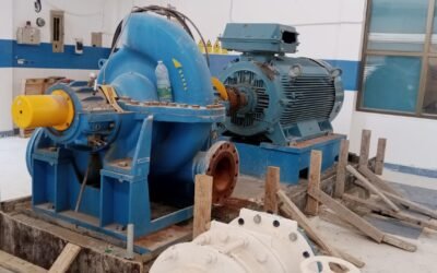 Dismantling and installing a pump from Lib station to a Khaw station